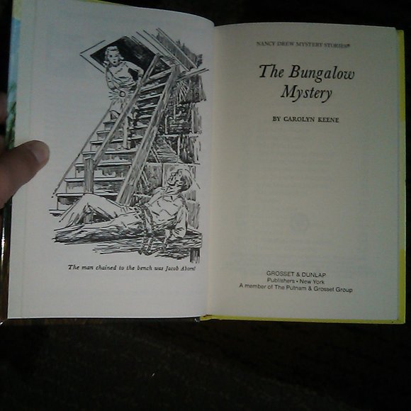 5 Yellow Hard-cover Nancy Drew Detective Series Books Lot. - Picture 7 of 9